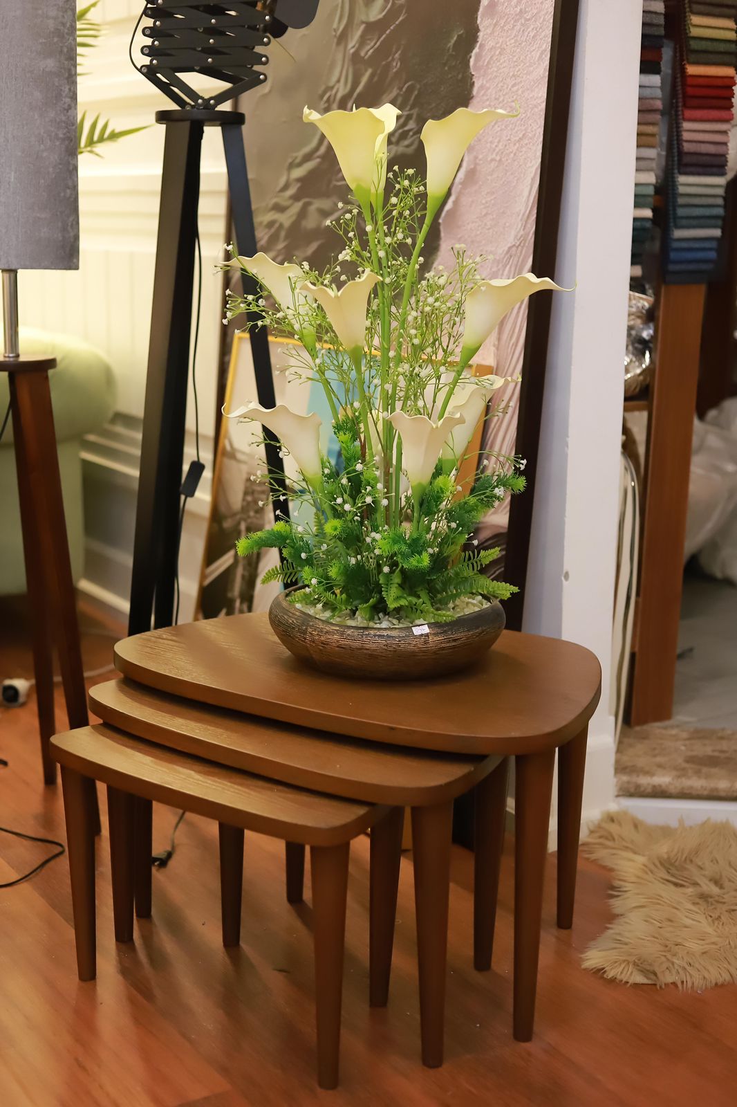 TRIPLE SIDE TABLE