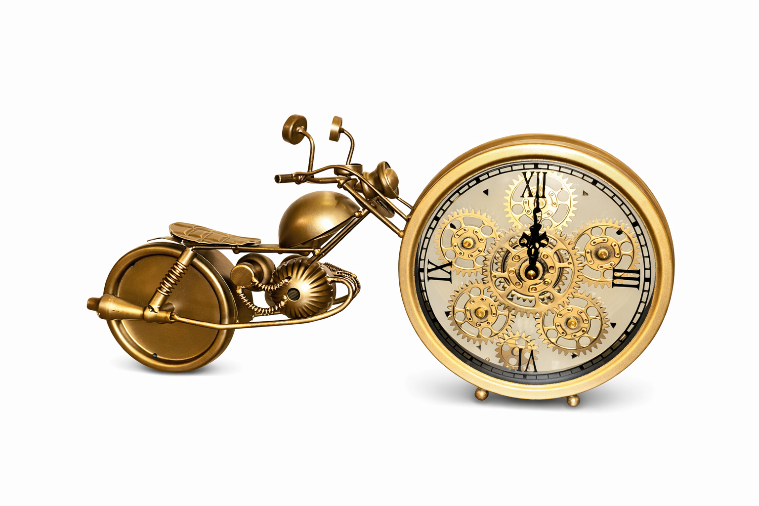 Motorcycle clock