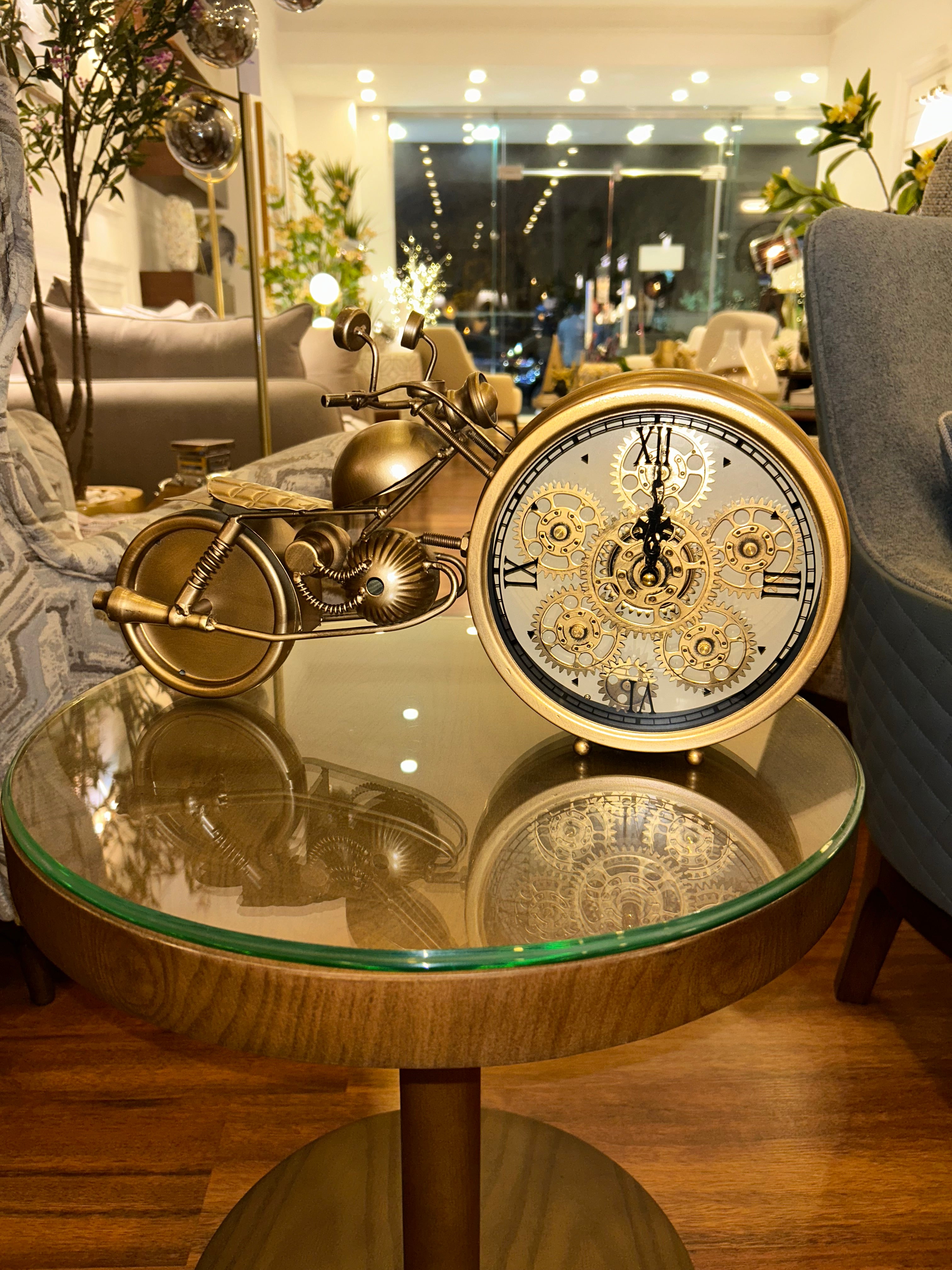 Motorcycle clock
