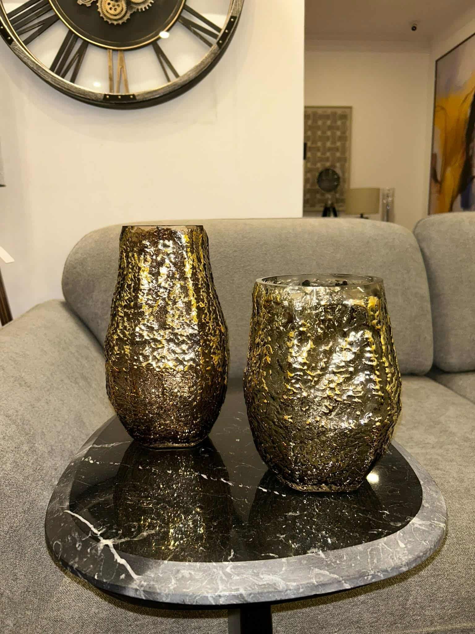 SET OF 2 VASES