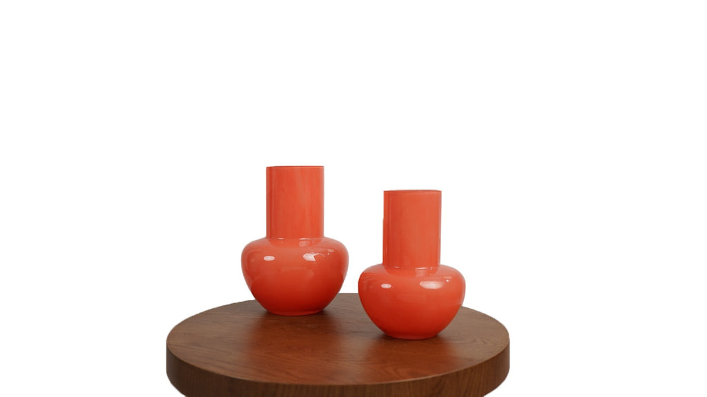 Red vases
