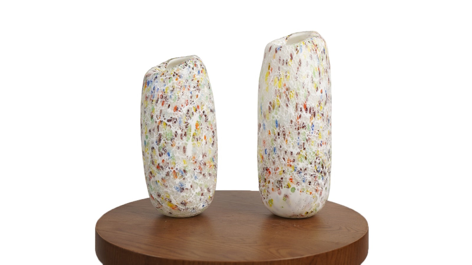 WHITE & COLOR VASES