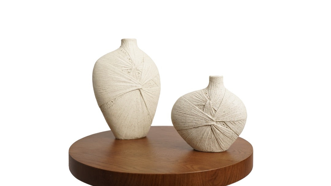 WHITE VASES